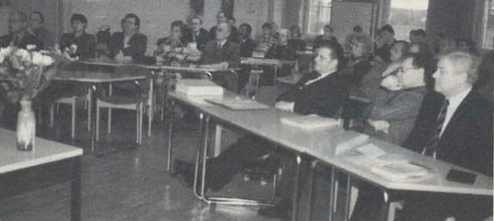 Blick in den Vortragsraum; (v. l. n. r.) Prälat Siegfried Schindele (Ott, Lu, Ru-Ke, AR), Prof. Dr. Wilhelm Schreckenberg (Sv, E d Car-F, E d Un), Pater Norbert Reus SAC (Bv, E d Moe-Stg) Blick in den Vortragsraum; (v. l. n. r.) Prälat Siegfried Schindele (Ott, Lu, Ru-Ke, AR), Prof. Dr. Wilhelm Schreckenberg (Sv, E d Car-F, E d Un), Pater Norbert Reus SAC (Bv, E d Moe-Stg)